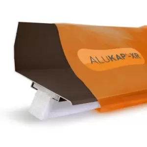 Image of Alukap-XR Brown Top Wall Flashing 2.4m