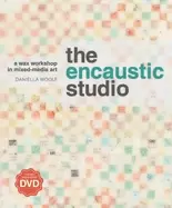 Image of encaustic studio a wax workshop in mixed media art