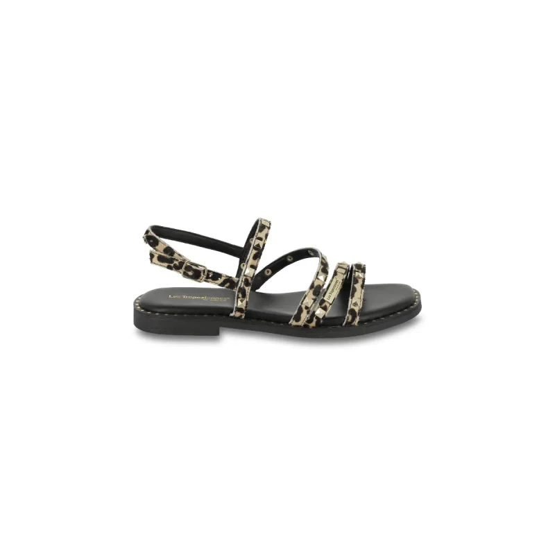Image of Les Tropeziennes par M.Belarbi Womens sandals Les Tropeziennes par M.Belarbi Corabel Leo Orange Female 41