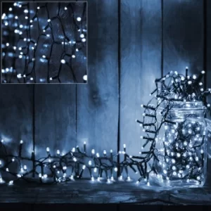 Image of String Lights 6m 100 LEDs Bright White with Timer