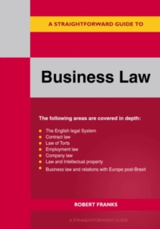 Image of A Straightforward Guide To Business Law 2023 : Revised Edition 2023 Paperback / softback