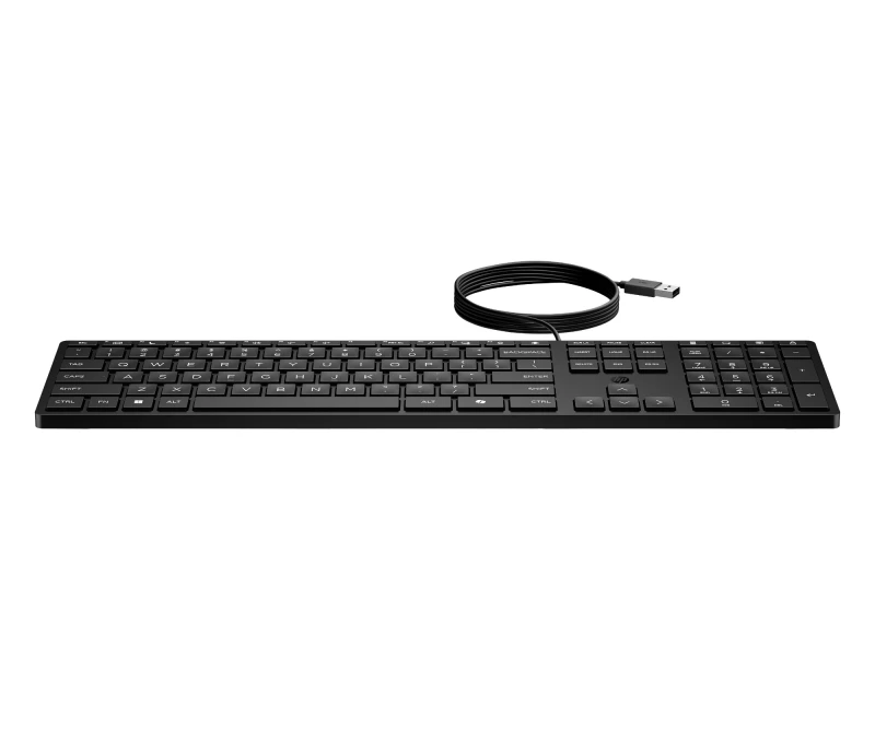 Image of HP INC. keyboard Office USB Black