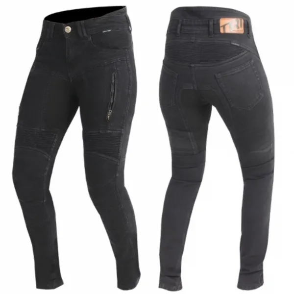 Image of Trilobite 661 Parado Skinny Fit Ladies Jeans Long Black Level 2 Size 34