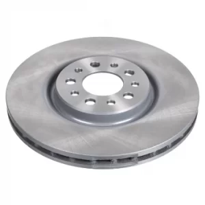 Image of Pair of Brake Discs 44052 by Febi Bilstein Front Axle