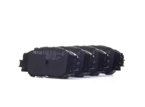 Image of MEYLE Brake pad set TOYOTA 025 243 3717 0446502230,0446542140,0446542170 0446542180,0446542190,04465YZZDY