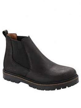Image of Birkenstock Stalon Leather Ankle Boot - Black