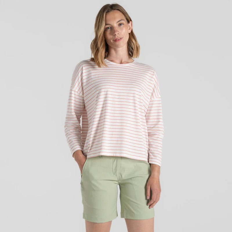 Image of Craghoppers Kielder LS TShirt Sunshazestr female 20