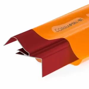 Image of Corrapol-BT Rigid Rock n Lock Side Flashing 6m - Red