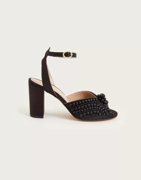 Image of Pearl Block Heeled Sandals