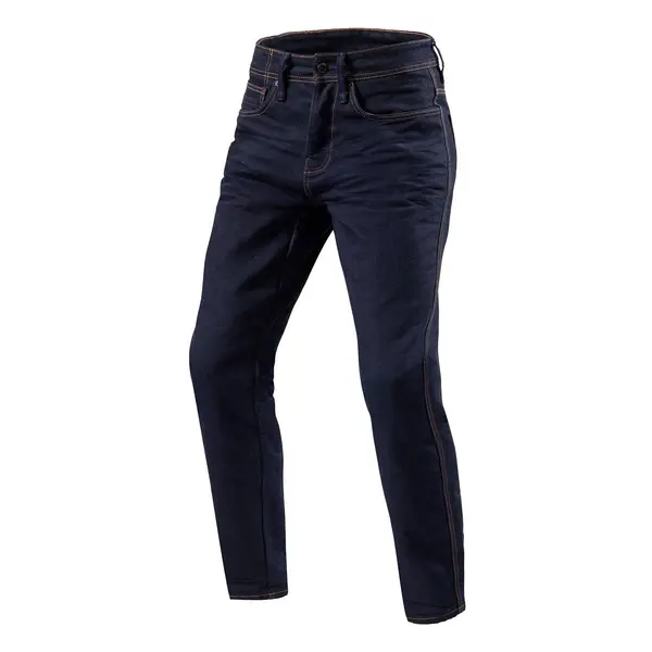 Image of REV'IT! Jeans Reed RF Dark Blue Used Motorcycle Jeans Size L34/W36