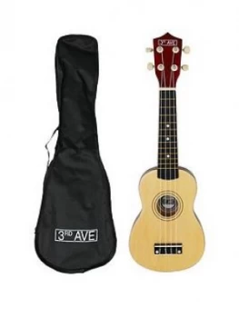 Image of 3Rd Avenue Soprano Ukulele - Natural