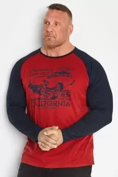 Image of Raglan Long Sleeve T-Shirt