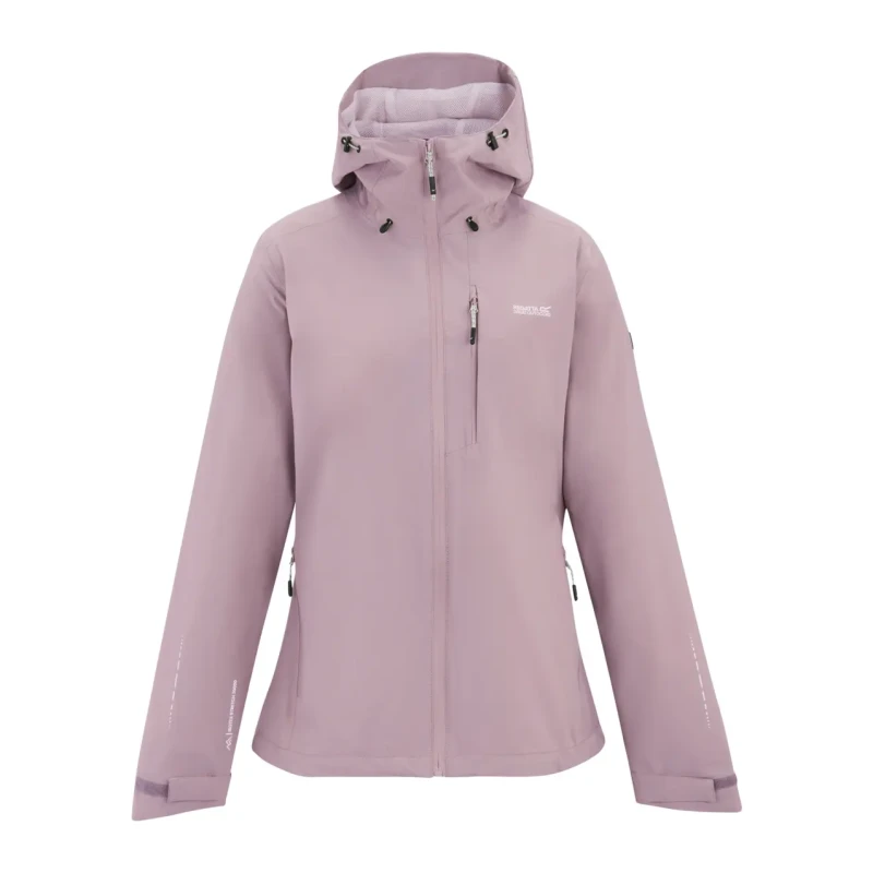 Image of Womens waterproof jacket Regatta Oklarna Violet Female 44