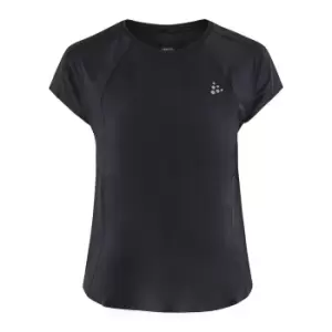Image of Craft Womens/Ladies Pro Charge T-Shirt (XS) (Black)