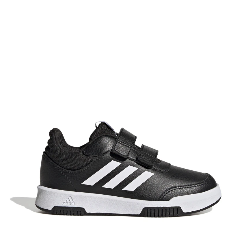 Image of adidas Tensaur Hook and Loop Shoes Juniors Black/White male 4 (36.7)