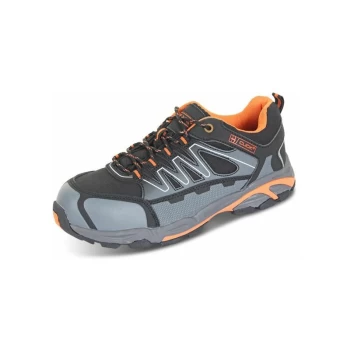 Image of TRAINER S3 COMPOSITE BLK/OR/GY 10.5 (45) - Click Safety Footwear