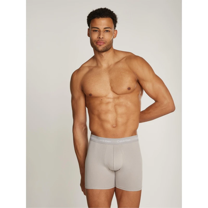Image of Calvin Klein 3 Pack Boxer Briefs Boxer Briefs Small Black 42202347350