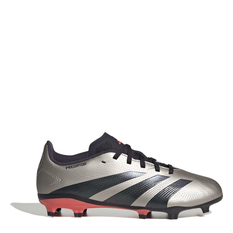 Image of adidas Predator League Children's Firm Ground Football Boots - Silver Silver 4