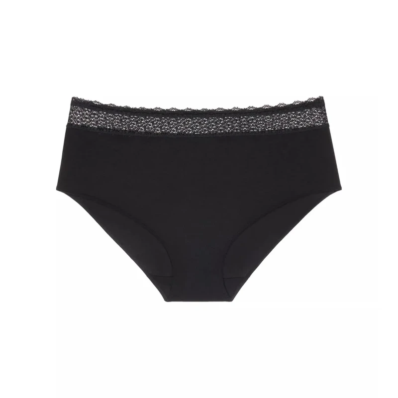 Image of Triumph Womens panties Triumph Feel Of Modal Midi (x2) Noir Female XS