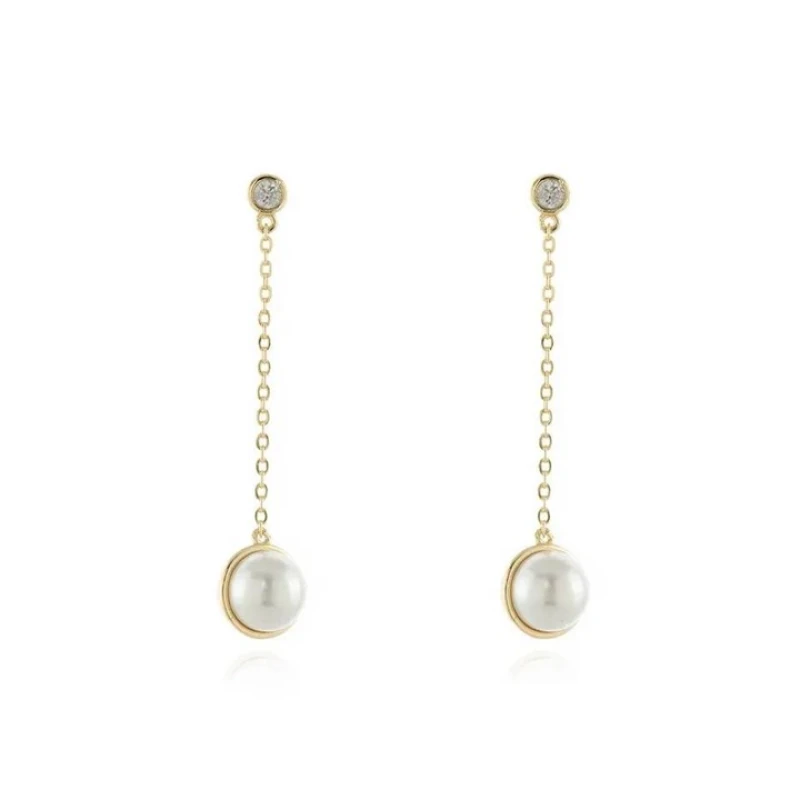 Image of Cachet London Cachet Paris Earrings Metallic Gold female