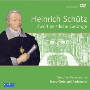 Image of Heinrich Schutz - Heinrich Schütz: Zwolf Geistliche Gesange CD