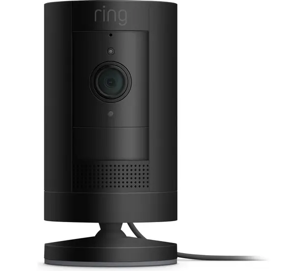 Image of RING Stick Up Cam Plug-in (3rd Gen) - Black 840268977429