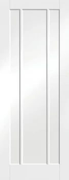 Image of Wickes York Softwood White Primed Internal Door - 1981 x 838mm
