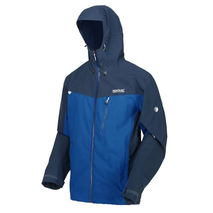 Image of Regatta Blue 'Birchdale' Waterproof Breathable Walking Jacket - S
