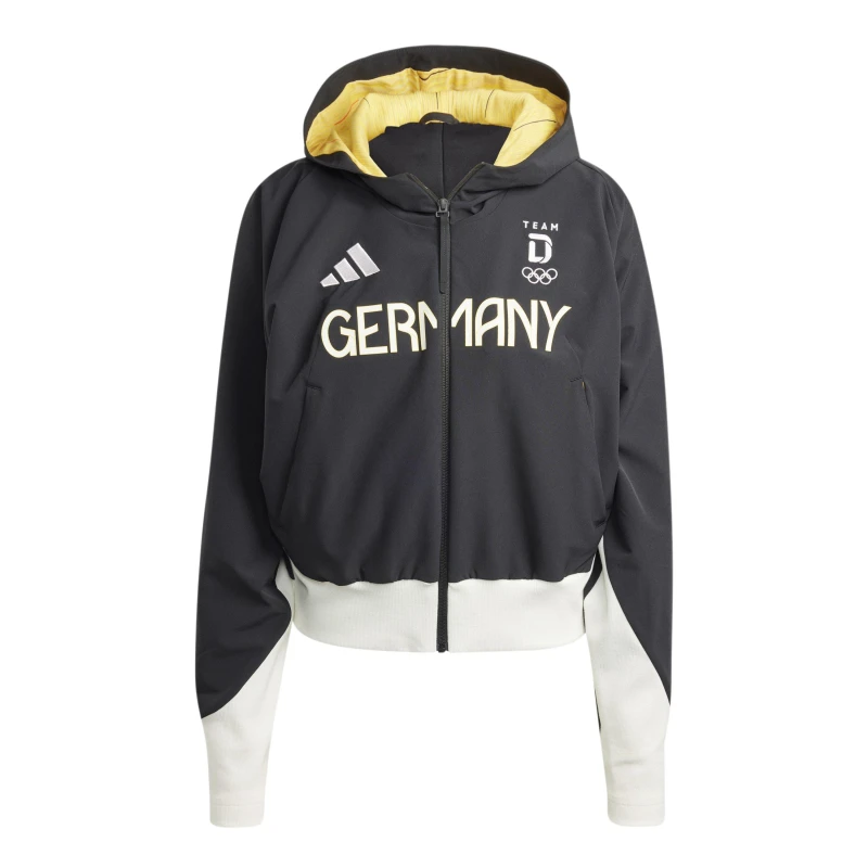 Image of adidas Womens Performance Training Jacket Black female 8 (XS)