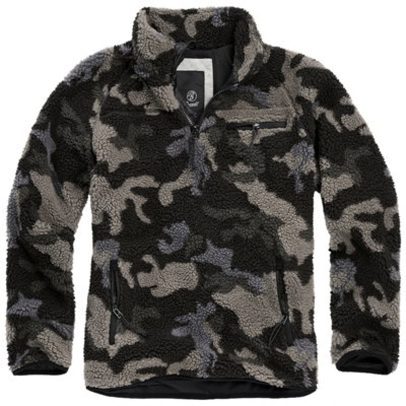 Image of Brandit Fleece Sweatshirt Sweatshirt dark camo XXL Men