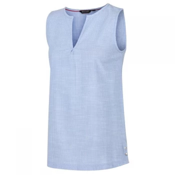 Image of Regatta Blue 'Jadine' Sleevless Top - 8