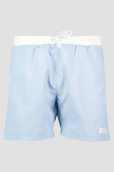 Image of BOSS Swimwear Starfish Shell Swim Shorts - XL Blue Swimwear and Beachwear male 50515191-451 XL