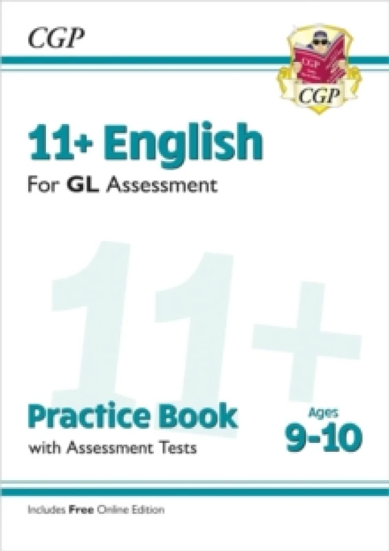 Image of 11+ GL English Practice Book & Assessment Tests - Ages 9-10 (with Online Edition) Multiple-component retail product, part(s) enclose