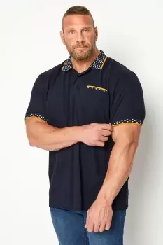Image of Dobby Collar Polo Shirt