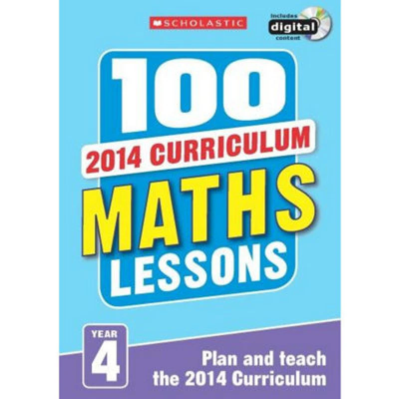 Image of 100 maths lessons. Year 4 - Hilary Koll - Multiple-component retail product - Used