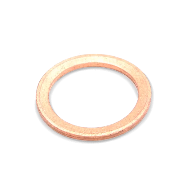 Image of ELRING Oil Drain Plug Gasket Copper 117.404 Oil Drain Plug Seal,Drain Plug Gasket OPEL,VAUXHALL,BEDFORD,Astra F CC (T92),Astra F Caravan (T92)