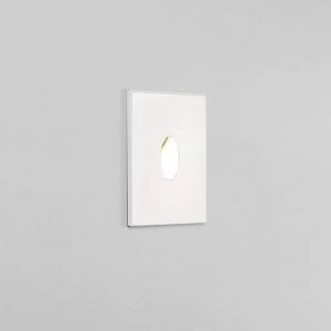 Image of LED 1 Light Outdoor Recessed Marker Wall Light White IP65