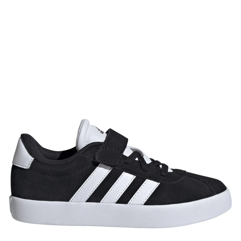 Image of adidas Vl Court 3.0 Shoes Child Boys Black/White male C12 (30.5)
