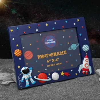 Image of 6" x 4" - Space Explorer 3D Resin Frame