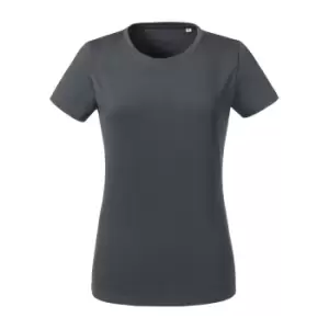 Image of Russell Womens/Ladies Heavyweight Short-Sleeved T-Shirt (XXL) (Aluminium Grey)