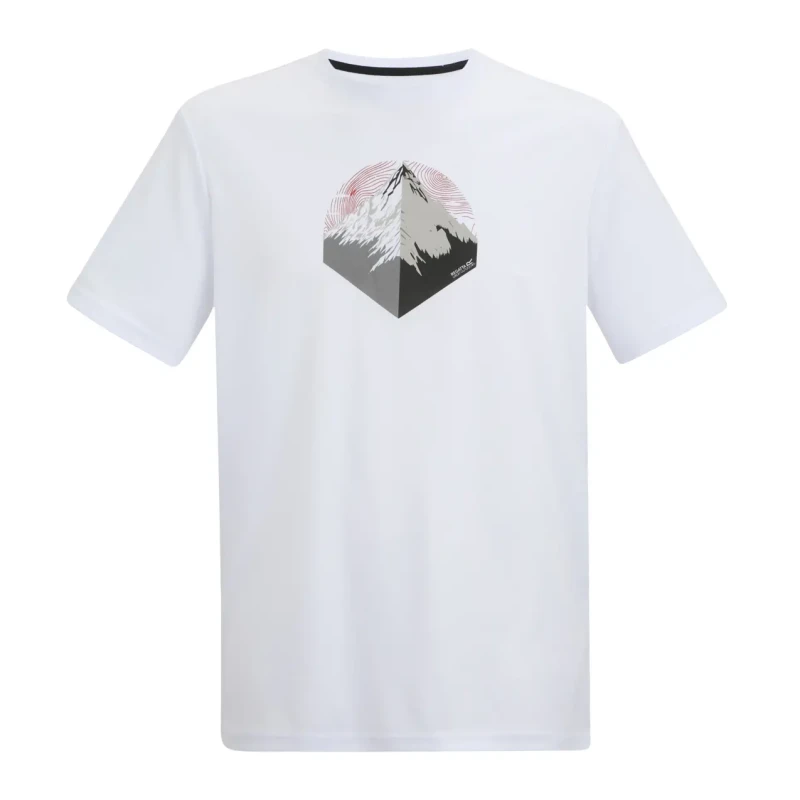 Image of T-Shirt Regatta Fingal Blanc Male 5XL