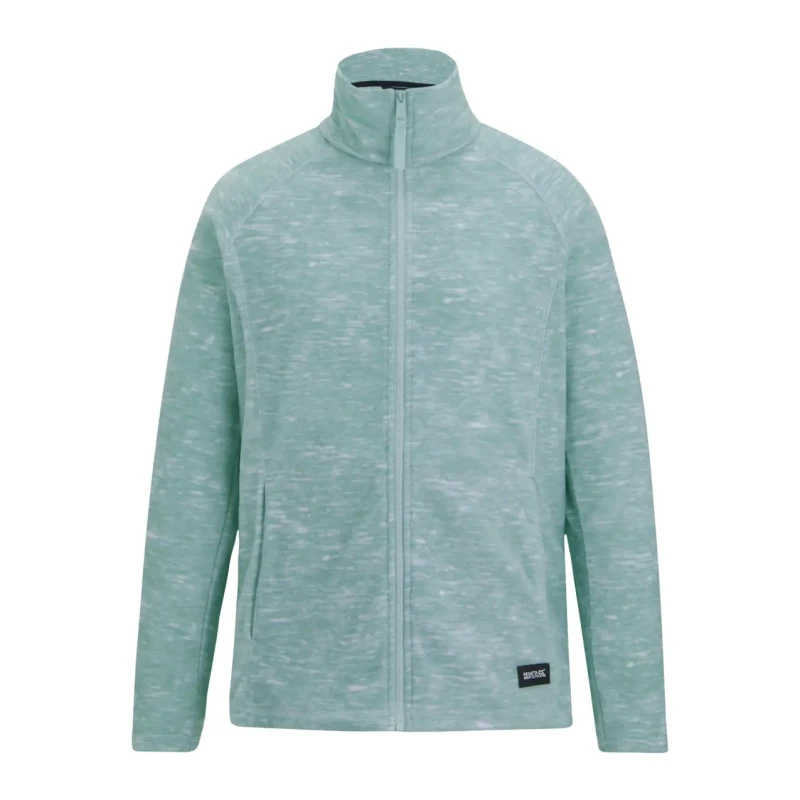 Image of Womens Zip Fleece Regatta Mayse Vert Female 36