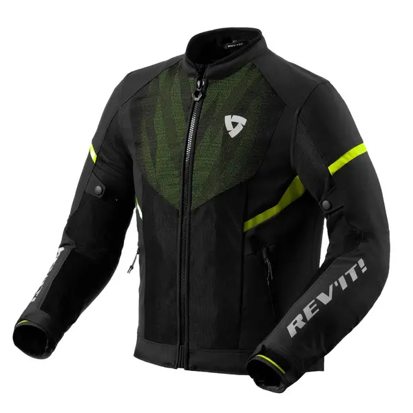 Image of REV'IT! Hyperspeed 2 GT Air Jacket Black Neon Yellow Size 3XL