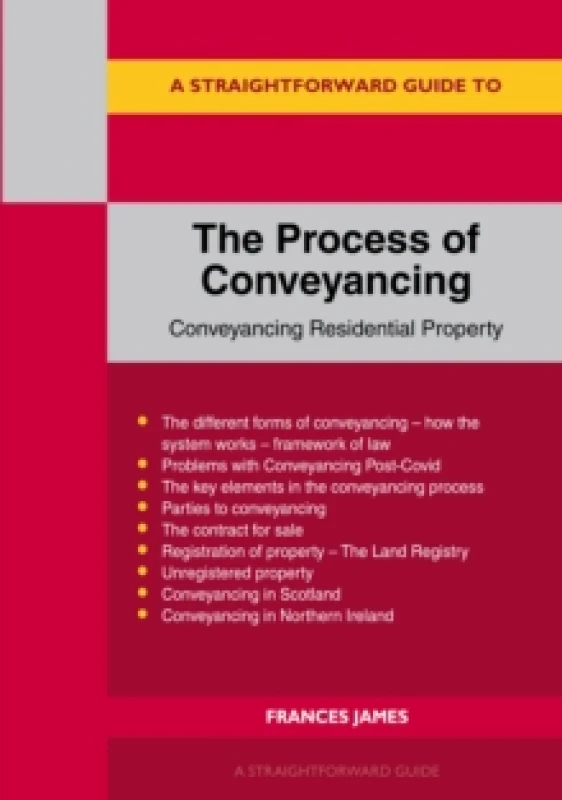 Image of A Straightforward Guide To The Process Of Conveyancing: Revised Edition - 2023 Paperback / softback