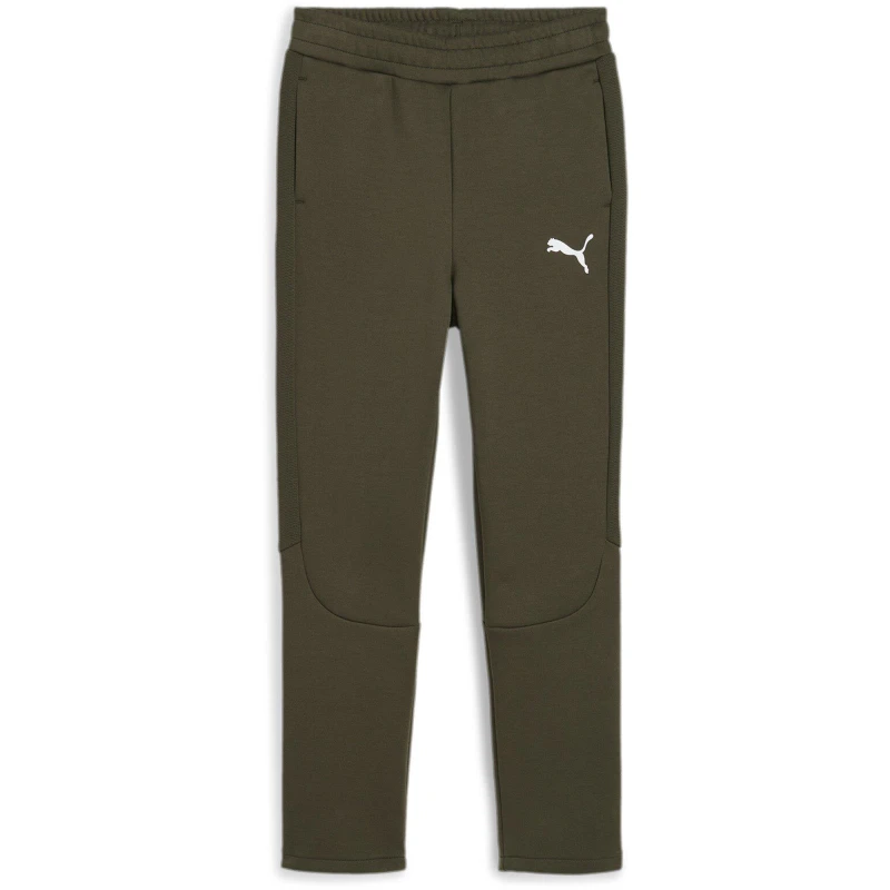 Image of Puma Evostripe Pants Dk B Joggers Unisex Kids - Green Green 7 - 8 Years