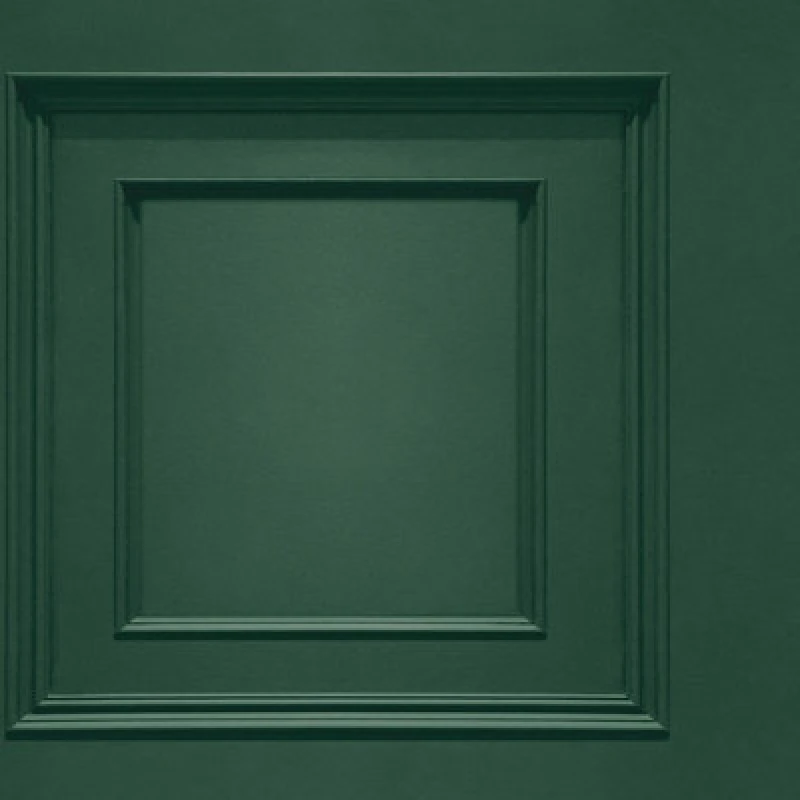 Image of BELGRAVIA DECOR Oliana Wood Panel Effect Wallpaper Belgravia Decor Green WL-O8490