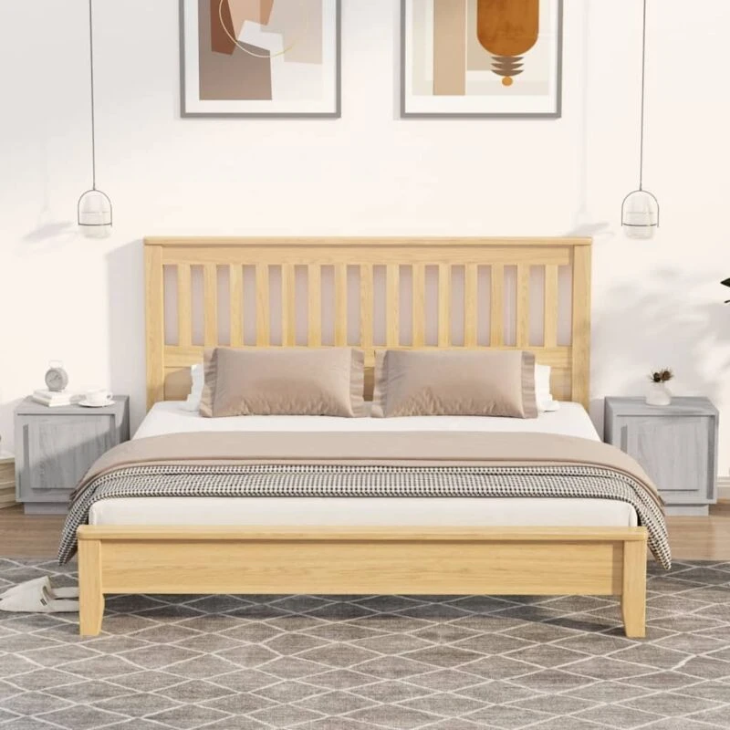 Image of VIDAXL Bedside Cabinets 2 pcs Grey Sonoma 44x35x45cm Engineered Wood vidaXL 8720845794316