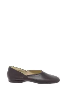 Image of 'Grecian' Leather Slippers