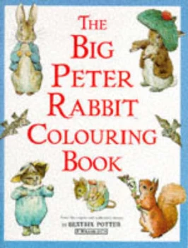 Image of The Big Peter Rabbit Colouring Book by Beatrix Potter Book
