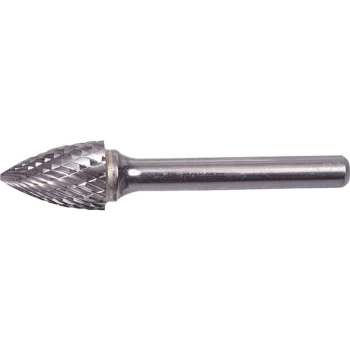 Image of York 3 X1 2.7MM Pointed Tree Carbide Rotary Burr - Cut 6 Double Cut (3MM Shank)